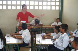 Praktikum als Lehrerin in einer Dorfschule in Ecuador