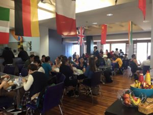 Praktikum Neuseeland Kantine Sprachschule