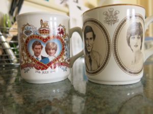 Lady Di prince Charles Tassen Sprachreise England
