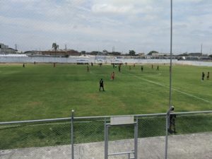 Auslandspraktikum Ecuador Fussballclub el nacional quito auf Auswärtspiel in Guayaquil
