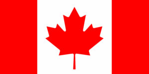 Gap Year Kanada Flagge von Kanada
