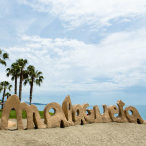 Strand von Malaga Spanisch Sprachreisen 50 plus