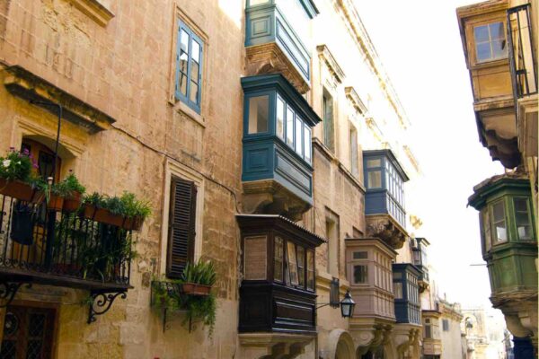 Sprachschule Valletta, Schulgebäude von außen, Malta