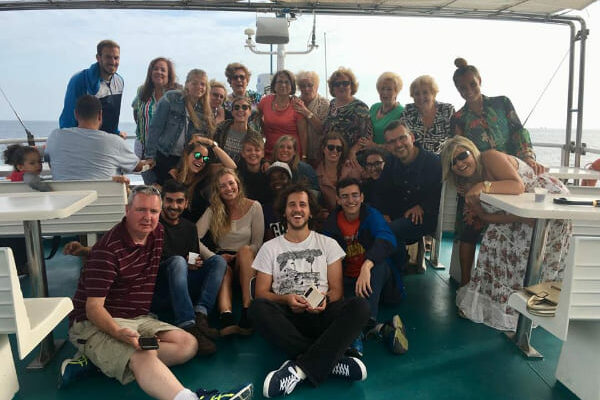 Familiensprachreise Spanien Clic Malaga Aktivitaeten Ausflug Boot