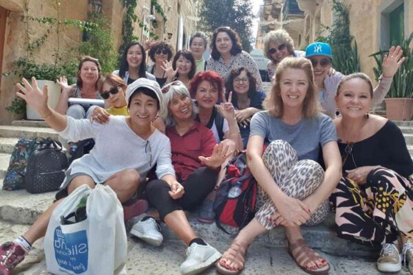 Sprachschule Valletta, Golden Age, Englischkurs in Valletta, Gruppenfoto