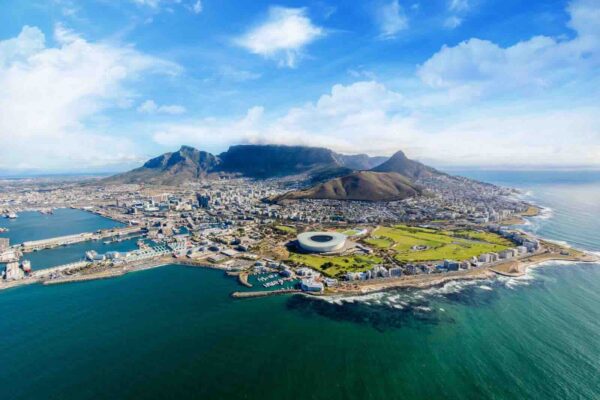 Edu-Seasons Sprachreise Englisch Kapstadt Südafrika Ausblick von oben