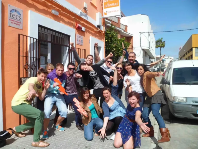 Edu Seasons Sprachreisen für jede Generation Gruppenfoto Sprachkurs Spanisch