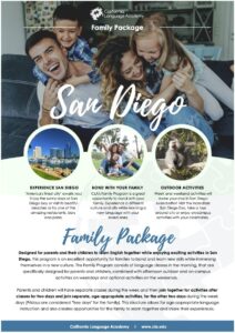 Flyer Edu Seasons Familiensprachreisen USA San Diego 2024