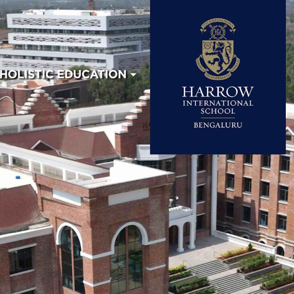 Edu Seasons Highschool Indien Familien Sabbatical Indien Harrow House Foto der Schule