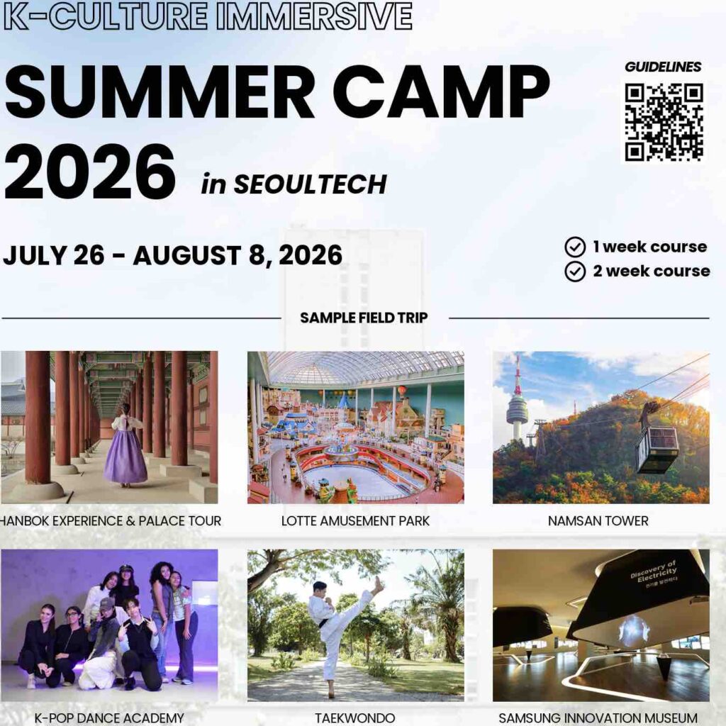 K Culture Summer Camp Seoul Korea
